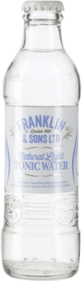 Refrescos e Mixers Caixa de 24 unidades Franklin & Sons Light Tonic 20 cl