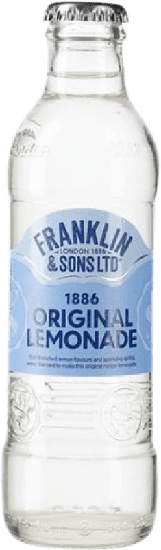 68,95 € 免费送货 | 盒装24个 碳酸饮料 Franklin & Sons 原创 英国 小瓶装 20 cl Lemonade — 柠檬水