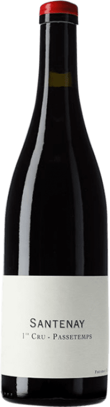 121,95 € Free Shipping | Red wine Fréderic Cossard Passetemps Premier Cru A.O.C. Santenay Burgundy France Pinot Black Bottle 75 cl