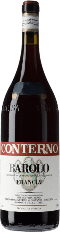 725,95 € Spedizione Gratuita | Vino rosso Giacomo Conterno Francia D.O.C.G. Barolo Piemonte Italia Bottiglia Magnum 1,5 L