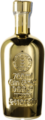 46,95 € Envio grátis | Gin Brockmans Gold 999.9 França Garrafa 70 cl