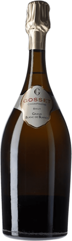 231,95 € Envio grátis | Espumante Branco Gosset Grand Brut — Bruto Blanc de Blancs A.O.C. Champagne Champagne França Chardonnay Garrafa Magnum 1,5 L