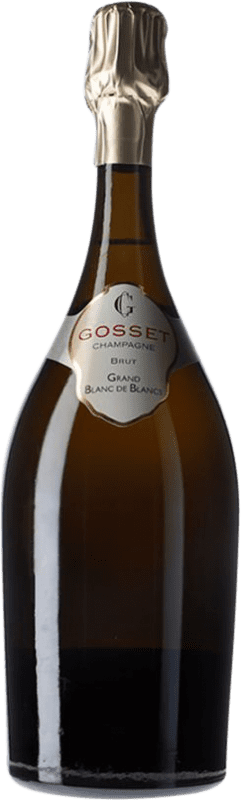 208,95 € Envío gratis | Espumoso blanco Gosset Grand Blanc de Blancs Brut A.O.C. Champagne Champagne Francia Chardonnay Botella Magnum 1,5 L