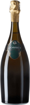 117,95 € Бесплатная доставка | Белое игристое вино Gosset Grand Brut — брют Millésimé A.O.C. Champagne шампанское Франция Pinot Noir — Пино Нуар, Chardonnay — Шардоне 75 cl