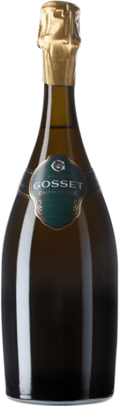 117,95 € Spedizione Gratuita | Spumante Bianco Gosset Grand Brut Millésimé A.O.C. Champagne champagne Francia Pinot Nero, Chardonnay 75 cl