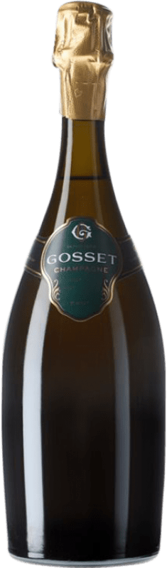 112,95 € Kostenloser Versand | Weißer Sekt Gosset Grand Millésimé Brut A.O.C. Champagne Champagner Frankreich Spätburgunder, Chardonnay Flasche 75 cl