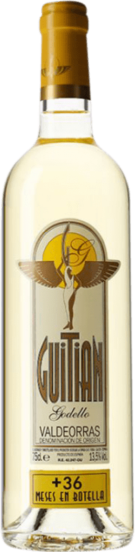 39,95 € Kostenloser Versand | Weißwein La Tapada Guitián 36 Meses en Botella D.O. Valdeorras Galizien Spanien Godello Flasche 75 cl