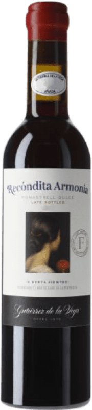 53,95 € Kostenloser Versand | Rotwein Gutiérrez de la Vega Recóndita Armonía Fondillón D.O. Alicante Valencianische Gemeinschaft Spanien Monastrell Halbe Flasche 37 cl