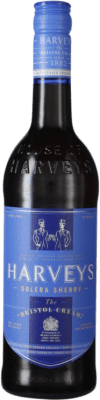 13,95 € Spedizione Gratuita | Crema di Liquore Harvey's Bristol Cream D.O. Jerez-Xérès-Sherry Andalusia Spagna Bottiglia 75 cl