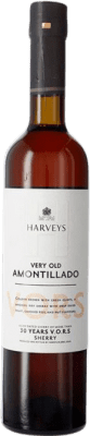 73,95 € Free Shipping | Fortified wine Harvey's Amontillado Very Old Rare Sherry VORS D.O. Jerez-Xérès-Sherry Andalusia Spain Medium Bottle 50 cl