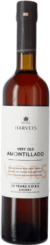 73,95 € Бесплатная доставка | Крепленое вино Harvey's Amontillado Very Old Rare Sherry VORS D.O. Jerez-Xérès-Sherry Андалусия Испания бутылка Medium 50 cl