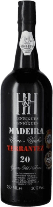 165,95 € Kostenloser Versand | Likörwein H&H Henriques & Henriques I.G. Madeira Madeira Portugal Terrantez 20 Jahre 75 cl