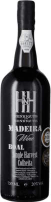 69,95 € 免费送货 | 甜酒 Henriques & Henriques I.G. Madeira 马德拉 葡萄牙 Boal 瓶子 75 cl
