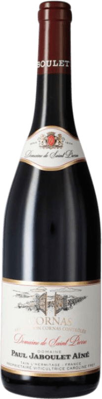76,95 € Envío gratis | Vino tinto Paul Jaboulet Aîné Domaine de Saint Pierre A.O.C. Cornas Rhône Francia Syrah Botella 75 cl