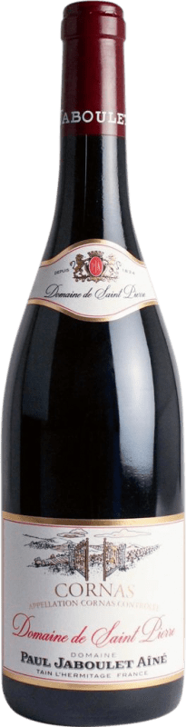 79,95 € Spedizione Gratuita | Vino rosso Paul Jaboulet Aîné Domaine de Saint Pierre A.O.C. Cornas Rhône Francia Syrah Bottiglia 75 cl