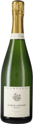 59,95 € Бесплатная доставка | Белое игристое Jacques Lassaigne Экстра-Брут A.O.C. Champagne шампанское Франция Pinot Black, Chardonnay бутылка 75 cl