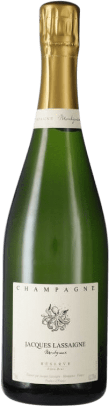 59,95 € Spedizione Gratuita | Spumante bianco Jacques Lassaigne Brut Extra A.O.C. Champagne champagne Francia Pinot Nero, Chardonnay Bottiglia 75 cl