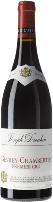 107,95 € Free Shipping | Red wine Joseph Drouhin Premier Cru A.O.C. Gevrey-Chambertin Burgundy France Pinot Black Bottle 75 cl