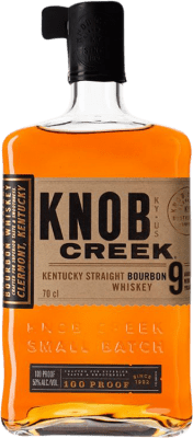 51,95 € 免费送货 | 波本威士忌 Knob Creek 肯塔基 美国 9 岁 瓶子 70 cl