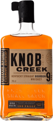 47,95 € Envío gratis | Whisky Bourbon Knob Creek Kentucky Estados Unidos 9 Años Botella 70 cl
