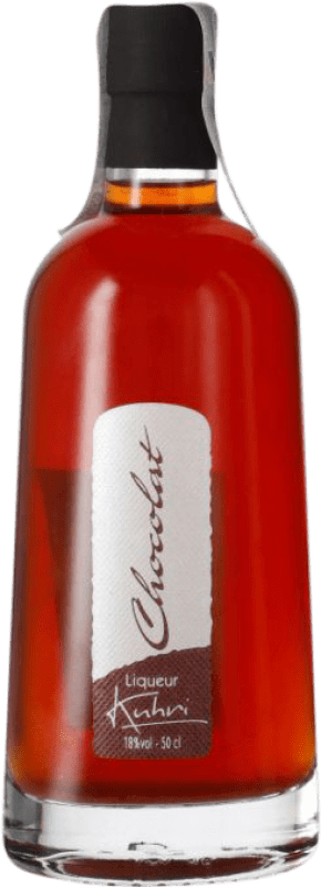 21,95 € Envío gratis | Licores Kuhri Francia Botella Medium 50 cl Chocolate
