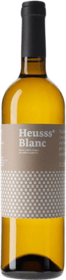 8,95 € Бесплатная доставка | Белое вино La Vinyeta Heusss Blanc Sense Sulfits D.O. Empordà Каталония Испания бутылка 75 cl