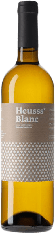 10,95 € Free Shipping | White wine La Vinyeta Heusss Blanc Sense Sulfits D.O. Empordà Catalonia Spain Bottle 75 cl