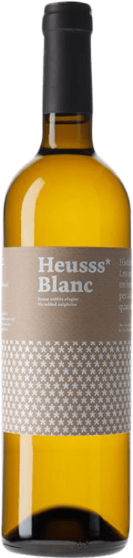 11,95 € Envio grátis | Vinho branco La Vinyeta Heusss Blanc Sense Sulfits D.O. Empordà Catalunha Espanha Garrafa 75 cl