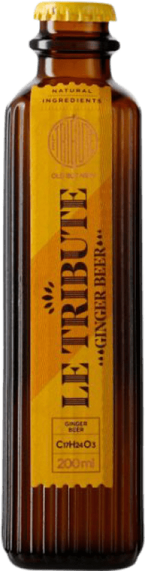 68,95 € Envío gratis | Caja de 24 unidades Mixer MG Le Tribute Ginger Beer Cataluña España Botellín 20 cl