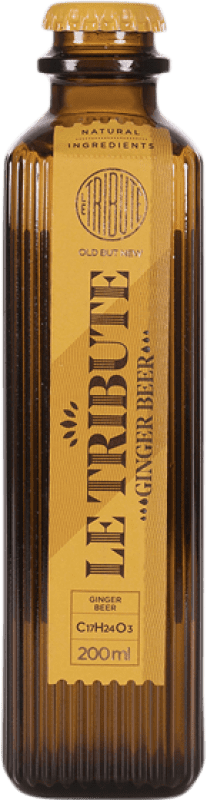 71,95 € Spedizione Gratuita | Scatola da 24 unità Mixer MG Le Tribute Catalogna Spagna Bottiglietta 20 cl Ginger Beer