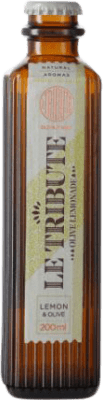 72,95 € Spedizione Gratuita | Scatola da 24 unità Bibite MG Le Tribute Olive Lemonade Spagna Piccola Bottiglia 20 cl