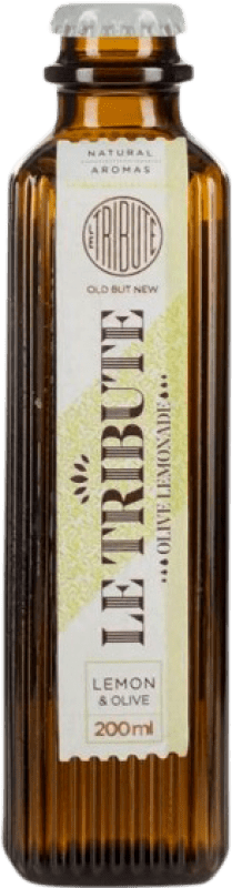 73,95 € Spedizione Gratuita | Scatola da 24 unità Bibite MG Le Tribute Spagna Bottiglietta 20 cl Olive — Oliva, Lemon — Limone, Lemonade — Limonata