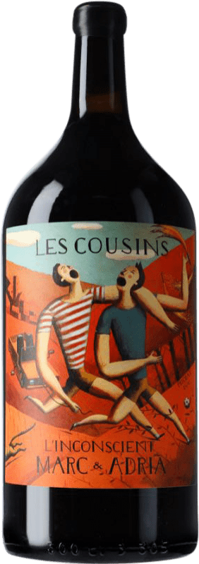 53,95 € Envío gratis | Vino tinto Les Cousins L'Inconscient D.O.Ca. Priorat Cataluña España Botella Jéroboam-Doble Mágnum 3 L