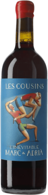 14,95 € Бесплатная доставка | Красное вино Les Cousins L'Inévitable D.O.Ca. Priorat Каталония Испания Merlot, Grenache Tintorera, Viognier бутылка 75 cl