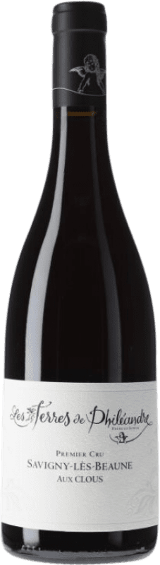 77,95 € Free Shipping | Red wine Les Terres de Philéandre Clous Premier Cru A.O.C. Savigny-lès-Beaune Burgundy France Pinot Black Bottle 75 cl