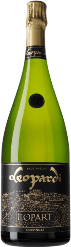 82,95 € Envío gratis | Espumoso blanco Llopart Leopardi Brut Nature Corpinnat Cataluña España Botella Magnum 1,5 L