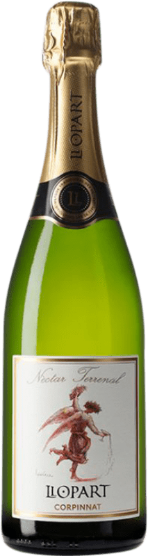 17,95 € 送料無料 | 白スパークリングワイン Llopart Nèctar Terrenal セミドライ セミスイート Corpinnat カタロニア スペイン ボトル 75 cl