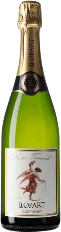 15,95 € Spedizione Gratuita | Spumante Bianco Llopart Nèctar Terrenal Semiseco — Semisecco Corpinnat Catalogna Spagna 75 cl