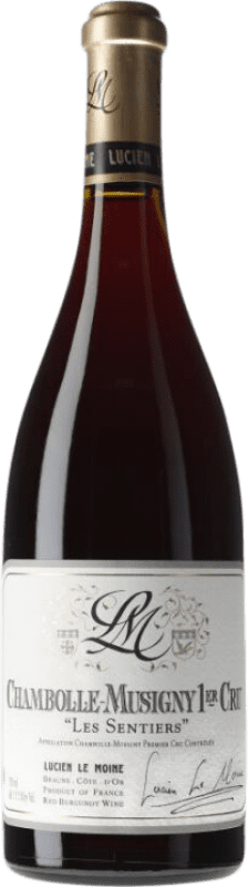 306,95 € Бесплатная доставка | Красное вино Lucien Le Moine Les Sentiers 1er Premier Cru A.O.C. Chambolle-Musigny Бургундия Франция 75 cl