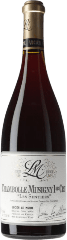 365,95 € Spedizione Gratuita | Vino rosso Lucien Le Moine Les Sentiers Premier Cru A.O.C. Chambolle-Musigny Borgogna Francia Bottiglia 75 cl