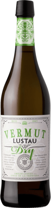 16,95 € Envío gratis | Vermut Lustau Dry Andalucía España Botella 75 cl