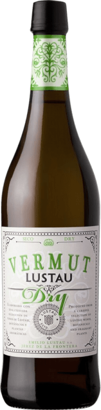 16,95 € Envío gratis | Vermut Lustau Dry — Seco Andalucía España Botella 75 cl