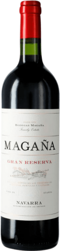122,95 € Бесплатная доставка | Красное вино Viña Magaña Гран Резерва D.O. Navarra Наварра Испания Бутылка 75 cl