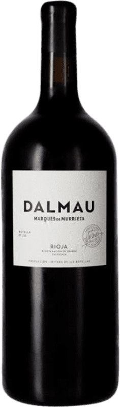 1 822,95 € Envio grátis | Vinho Tinto Marqués de Murrieta Dalmau Reserva D.O.Ca. Rioja La Rioja Espanha Tempranillo, Cabernet Sauvignon, Graciano Garrafa Jeroboam-Duplo Magnum 3 L