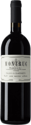 51,95 € Envio grátis | Vinho tinto Franco M. Martinetti Montruc D.O.C. Barbera d'Asti Piemonte Itália Barbera Garrafa 75 cl