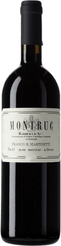 53,95 € Бесплатная доставка | Красное вино Franco M. Martinetti Montruc D.O.C. Barbera d'Asti Пьемонте Италия Barbera — Барбера Бутылка 75 cl