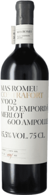 27,95 € Envio grátis | Vinho Tinto Mas Romeu Contrafort 002 D.O. Empordà Catalunha Espanha Merlot 75 cl