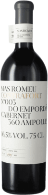 49,95 € Free Shipping | Red wine Mas Romeu Contrafort 003 D.O. Empordà Catalonia Spain Cabernet Sauvignon Bottle 75 cl