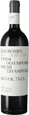 34,95 € Spedizione Gratuita | Vino Rosso Mas Romeu Contrafort 004 D.O. Empordà Catalogna Spagna Syrah 75 cl