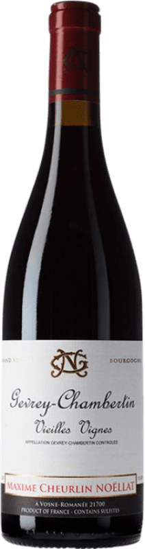 92,95 € Envio grátis | Vinho Tinto Maxime Cheurlin Noëllat VV Vieilles Vignes — Vinhas Velhas A.O.C. Gevrey-Chambertin Borgonha França Pinot Noir 75 cl
